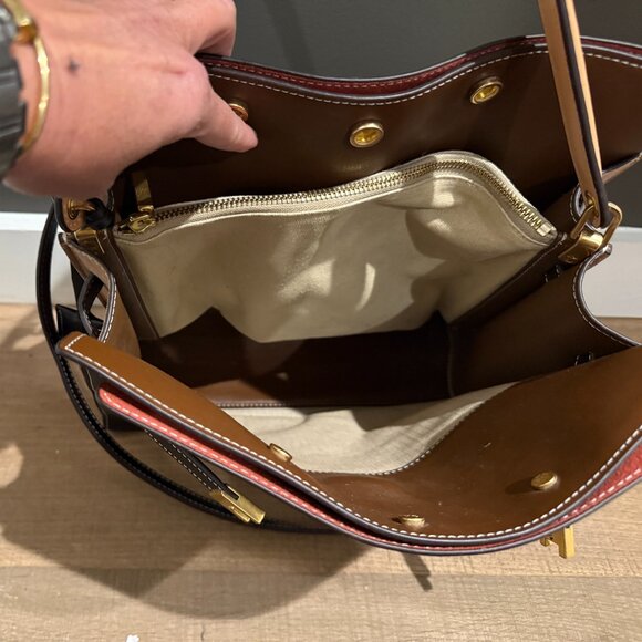 EUC | Tory Burch | Lee Radziwill Double Bag (large size) | Black | $700 - Picture 14 of 16